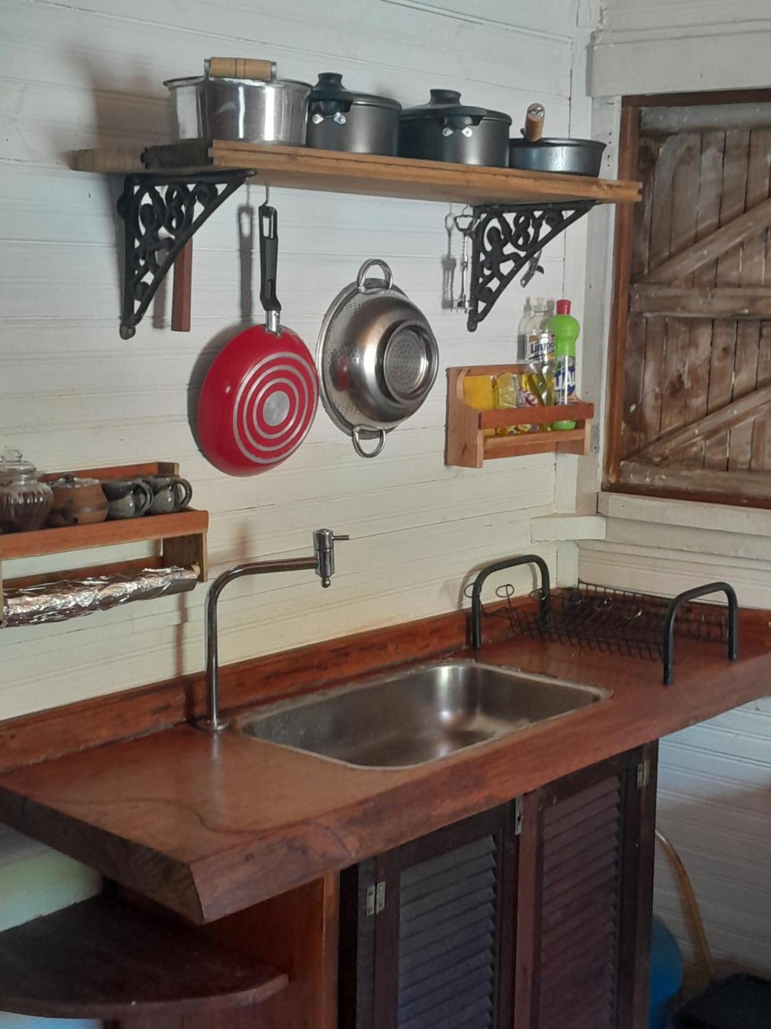 Chale Bambu3 Apartment Cunha Ngoại thất bức ảnh